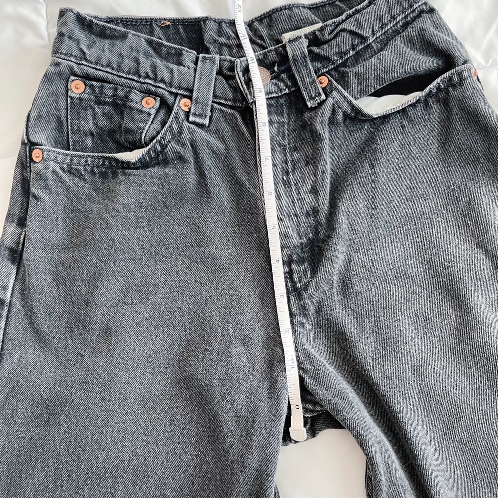 Perfect Black Levi's 512 high waisted mom jeans - Picture 8 of 9